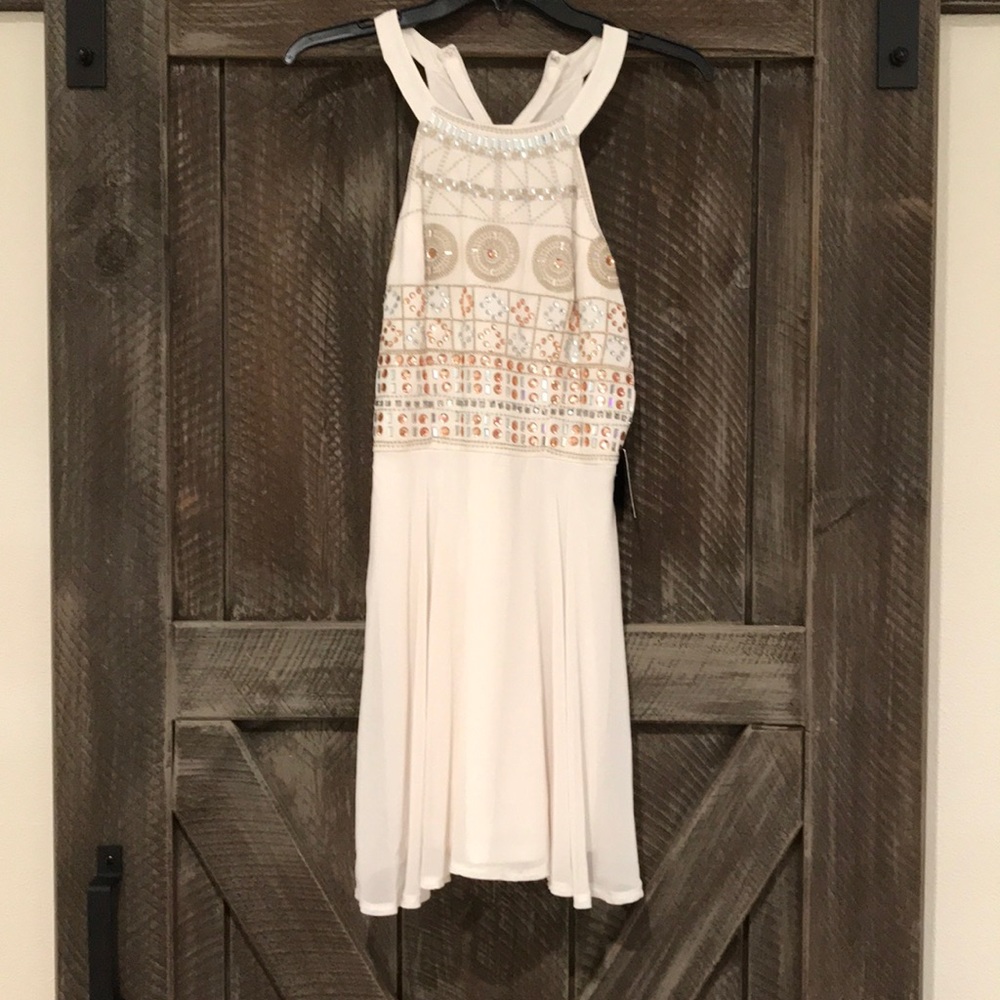 NWT Sequined Mini Dress
